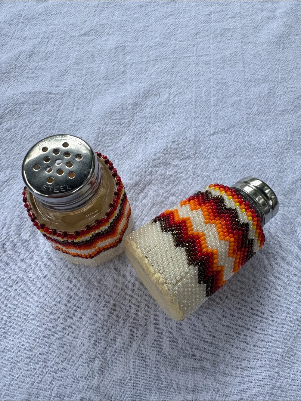 homemade hand beaded